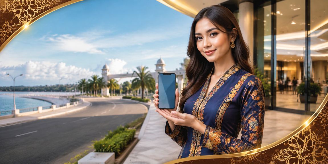 Pengguna menikmati slot mudah alih cashsweep