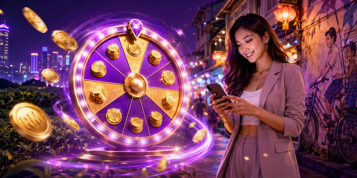 Pratonton laman utama cashsweep dengan promosi lucky draw Penang